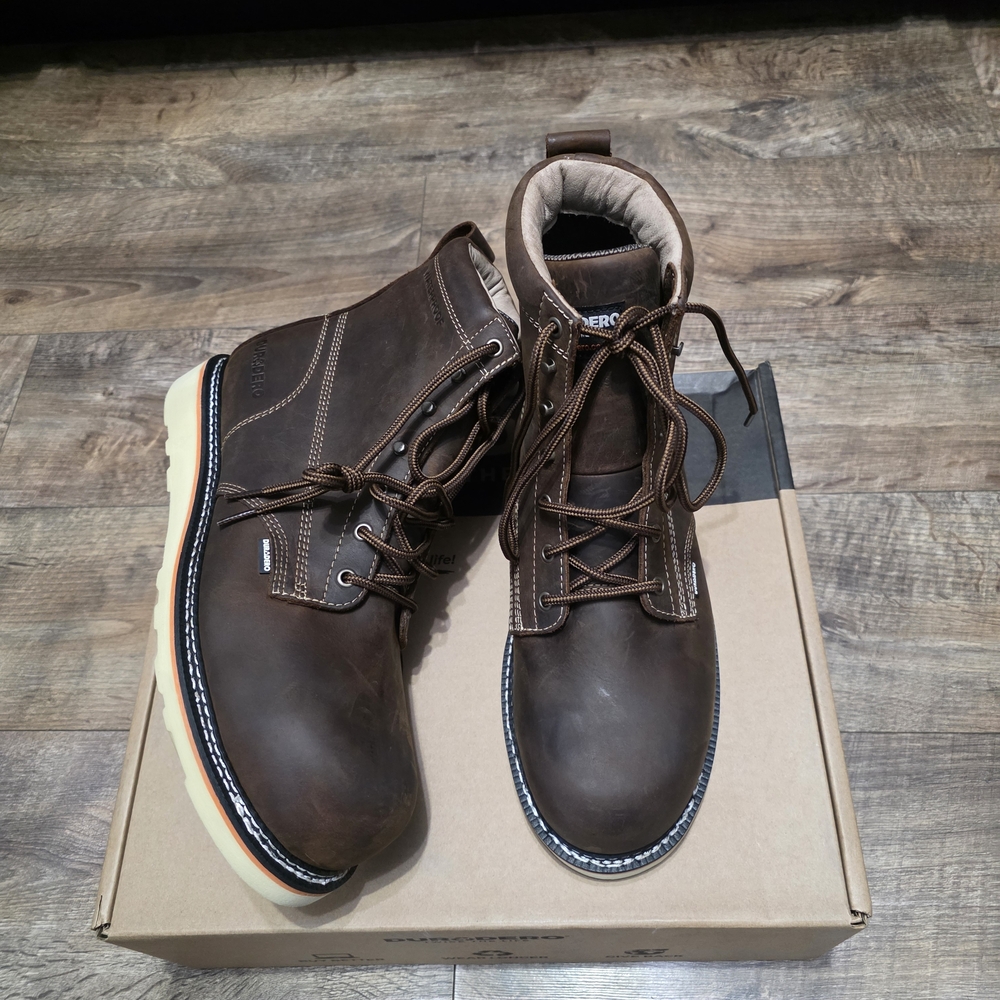 Durodero Steeltoe  Leather Boots Men Size 12